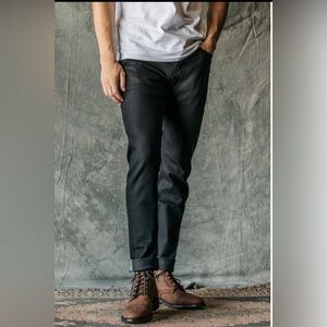 Hiroshi Kato The Scissors Slim Tapered - Black Raw 10.5oz Selvedge. NWOT